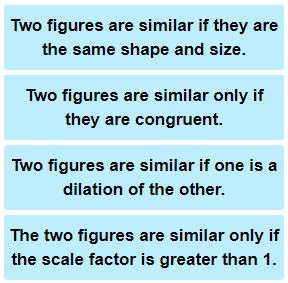 Similarity Statement - Practice Problem 1