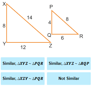 Similarity Statement - Practice Problem 2