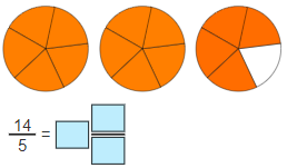  Improper Fraction To Mixed Number - Practice Problem 2