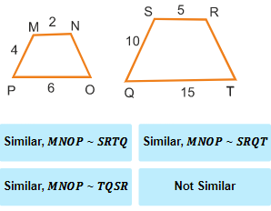 Similarity Statement - Practice Problem 3