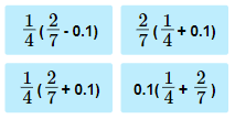 Equivalent expressions Practice Problem 3