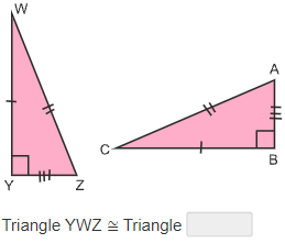 Hypotenuse Leg Theorem - Practice Problem 3