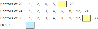  Greatest Common Factor Example - Practice Problem 3