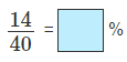 Convert Fractions and Decimals to Percents Practice Problem 2