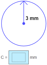 Circumference of a circle Problem 1