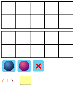 Add Using Counters Practice Problem 4