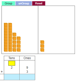  Addition With Regrouping Practice Problem 1