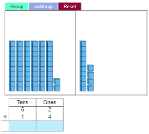  Adding 2 and 3 digit Numbers Without Regrouping Practice Problem 2