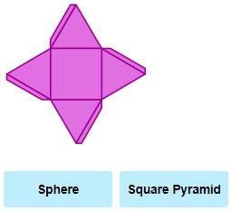  Nets of 3-Dimensional Figures - Practice Problem 1