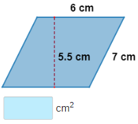  Area of Parallelograms Practice Problem 3