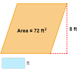  Area of Parallelograms Practice Problem 4