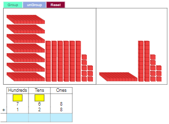  Adding 3-digit Numbers With Regrouping Practice Problem 3