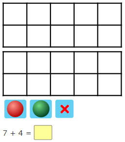 Add Using Counters Practice Problem 3