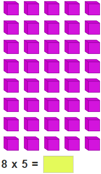  8 Times Table Practice Problem 1
