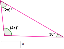 How to Find Interior Angles of Triangles Example - Practice Problem 2