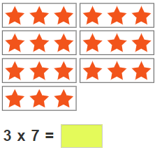 3 Times Table Practice Problem 1