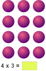  4 Times Table Practice Problem 1