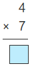  4 Times Table Practice Problem 4